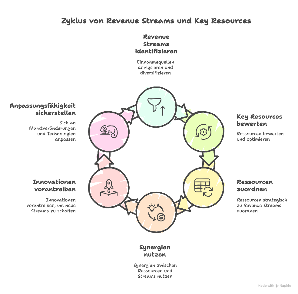 BMC - Revenue Streams und Key Resources