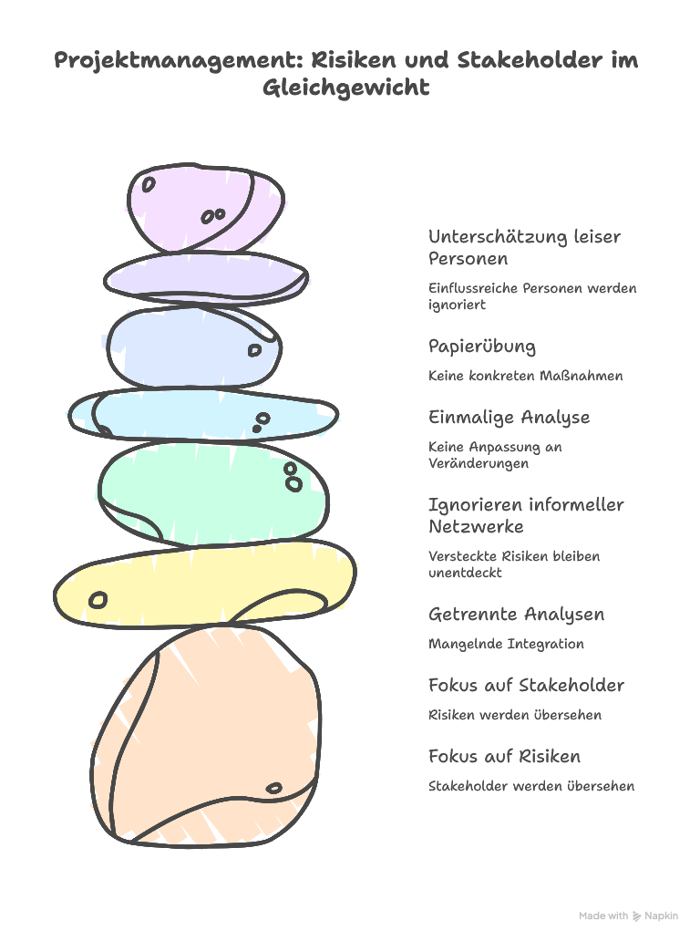 Stakeholderanalyse vs. Risikoanalyse