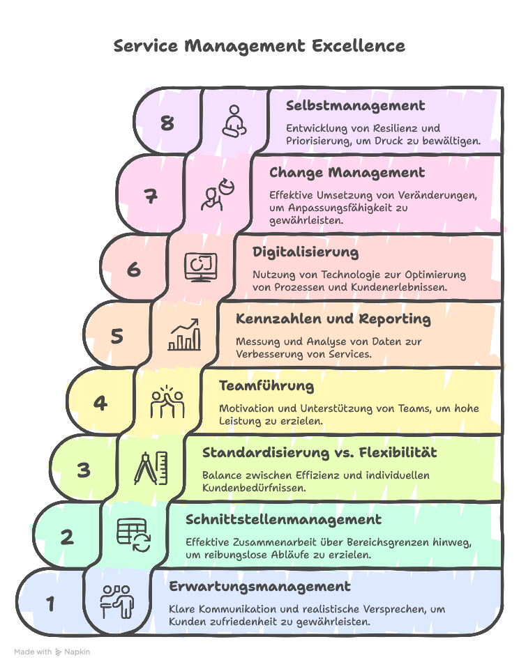 Typische Herausforderungen für Service Manager