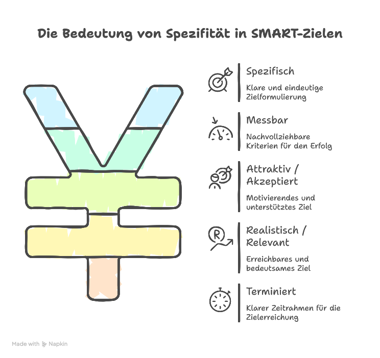 SMART Methode erklärt: S wie Spezifisch