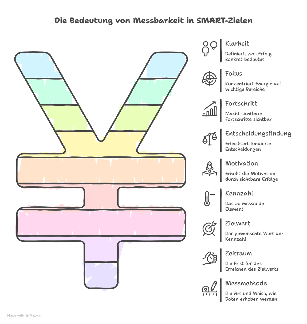 SMART Methode erklärt: M wie Messbar