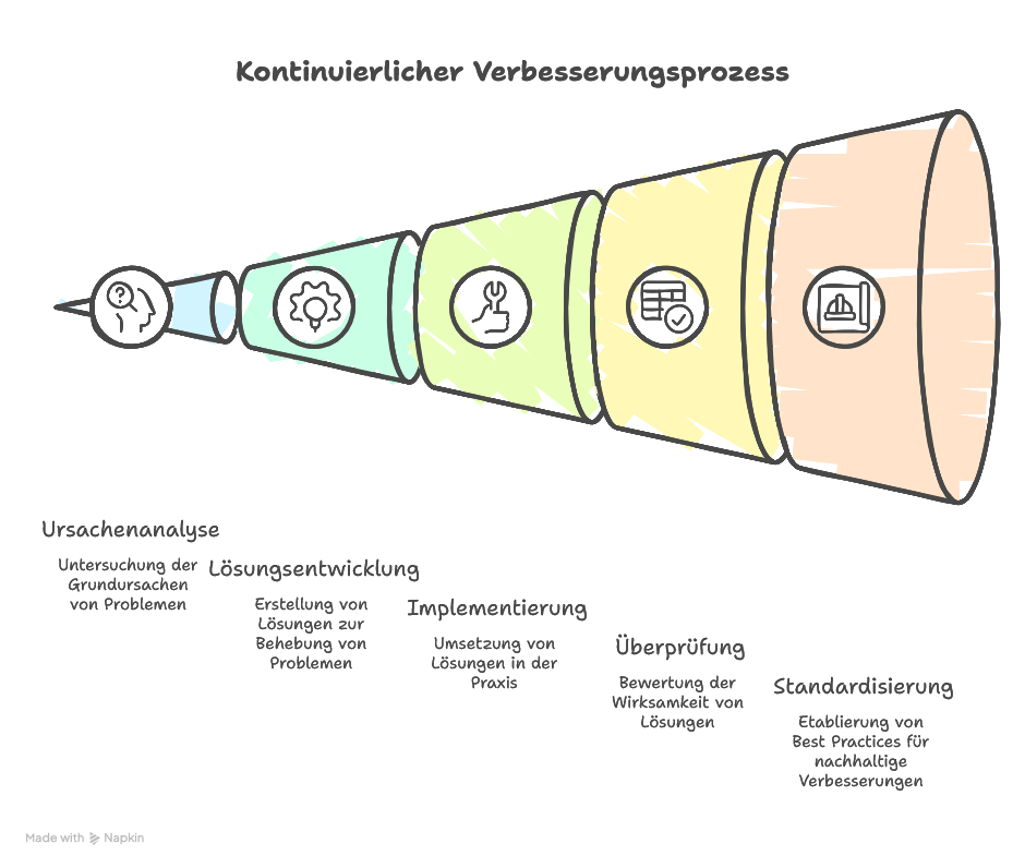 KVP-Methoden im Überblick: PDCA bis 5 Why