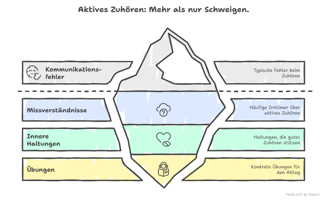 Typische Kommunikationsfehler beim aktiven Zuhören