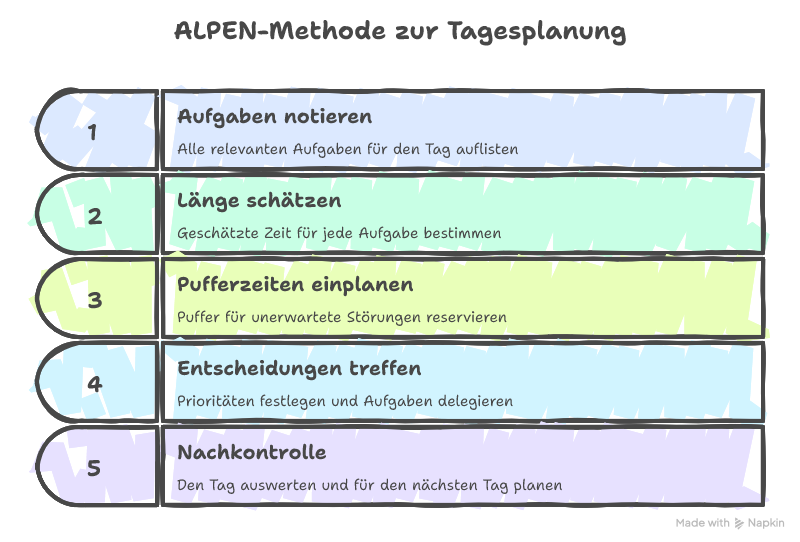 ALPEN Methode erklärt