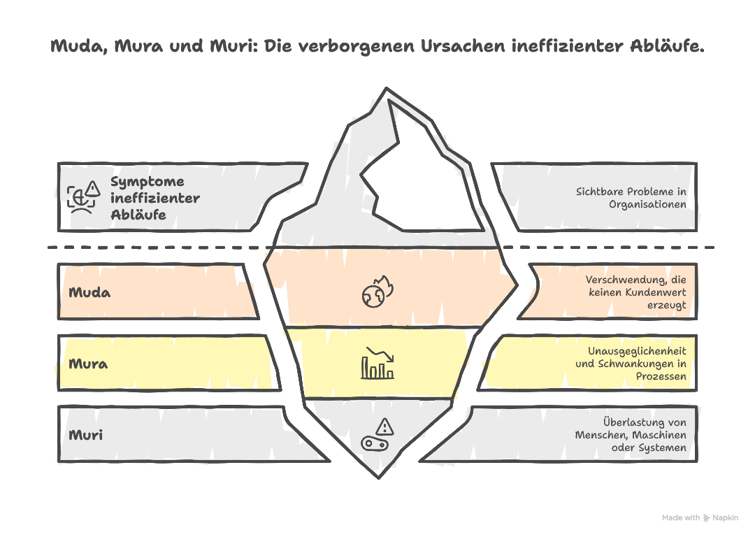 MUDA vs. MURA & MURI