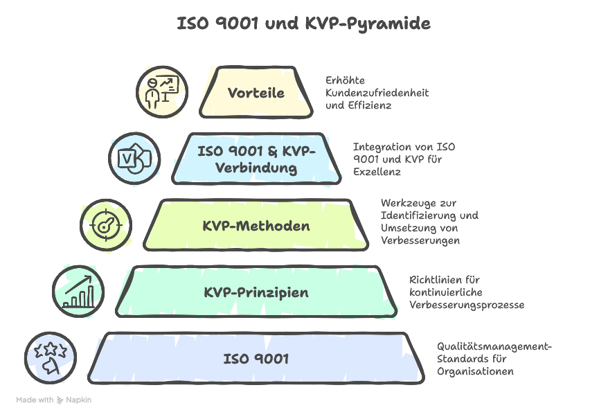 ISO 9001 und kontinuierliche Verbesserung (KVP)