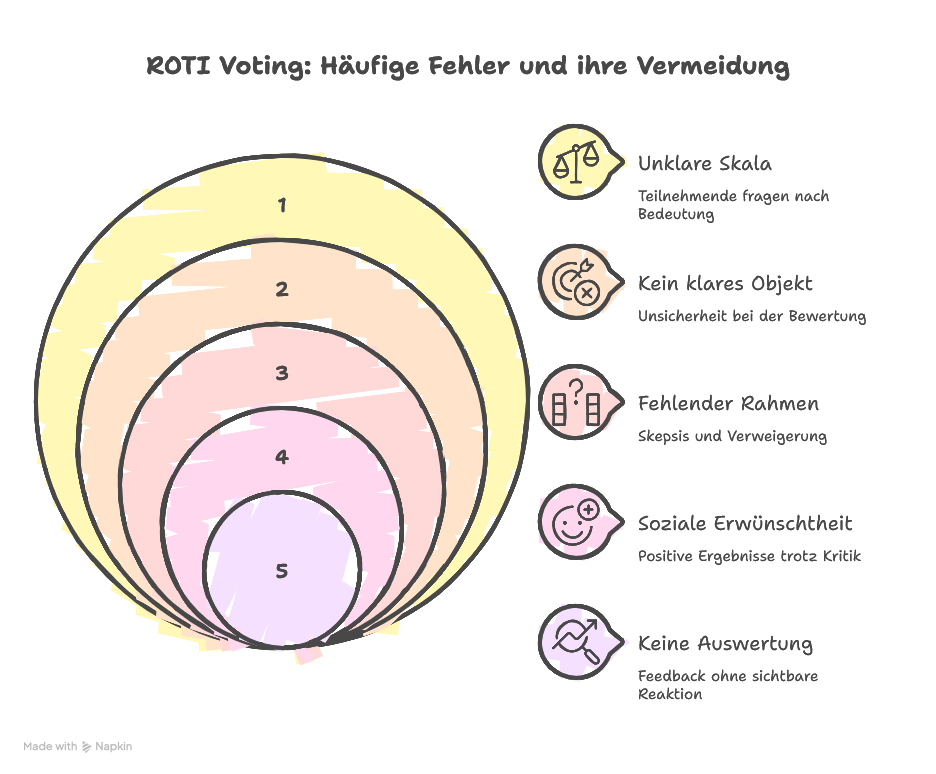 Typische Fehler beim ROTI Voting und wie man sie vermeidet