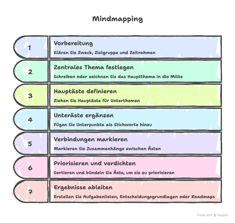 Mindmapping erklärt