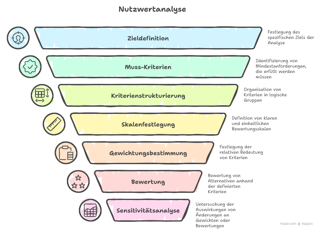 Typische Fehler bei der Nutzwertanalyse
