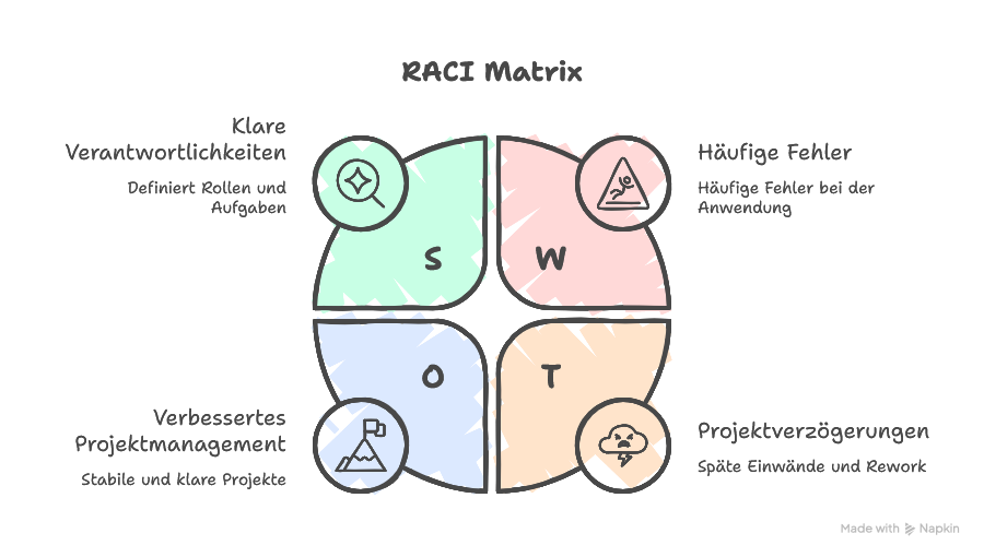 Die häufigsten Fehler bei der RACI Matrix und wie man sie vermeidet
