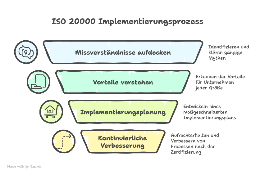 Häufige Missverständnisse über ISO 20000