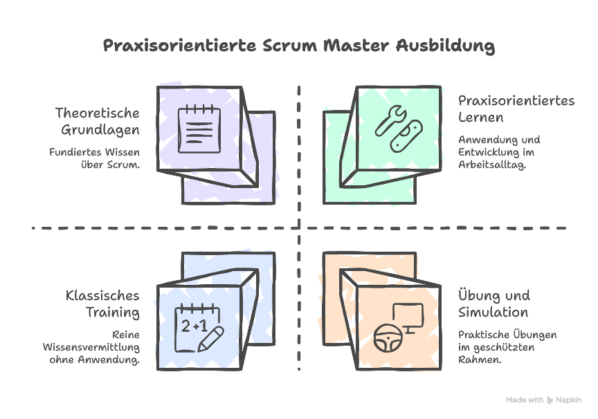 Praxis & Coaching in der Scrum Master Ausbildung