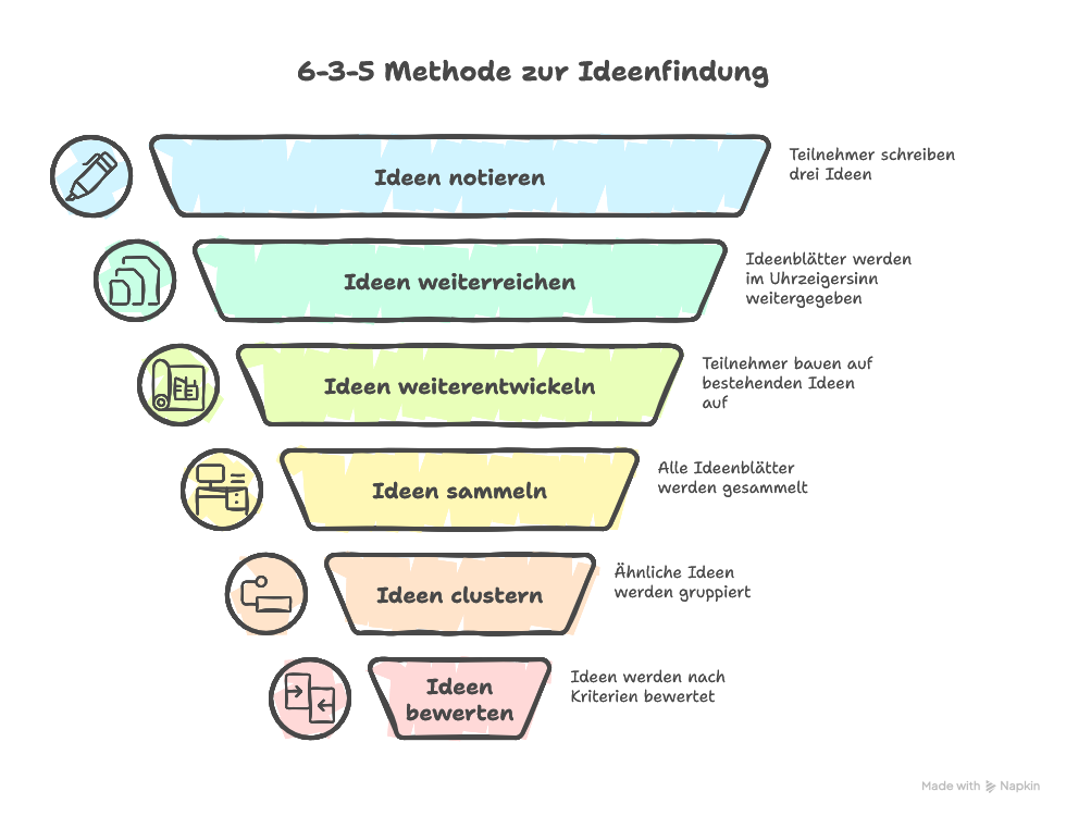 6-3-5 Methode erklärt