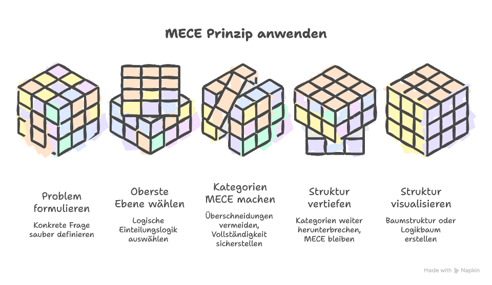 MECE Prinzip erklärt