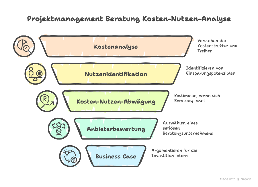 Kosten einer Projektmanagement Beratung: Investition oder Einsparung?