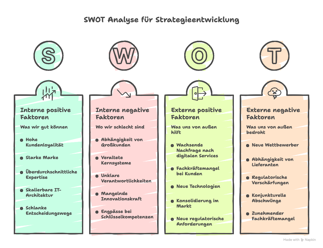 SWOT Analyse erklärt