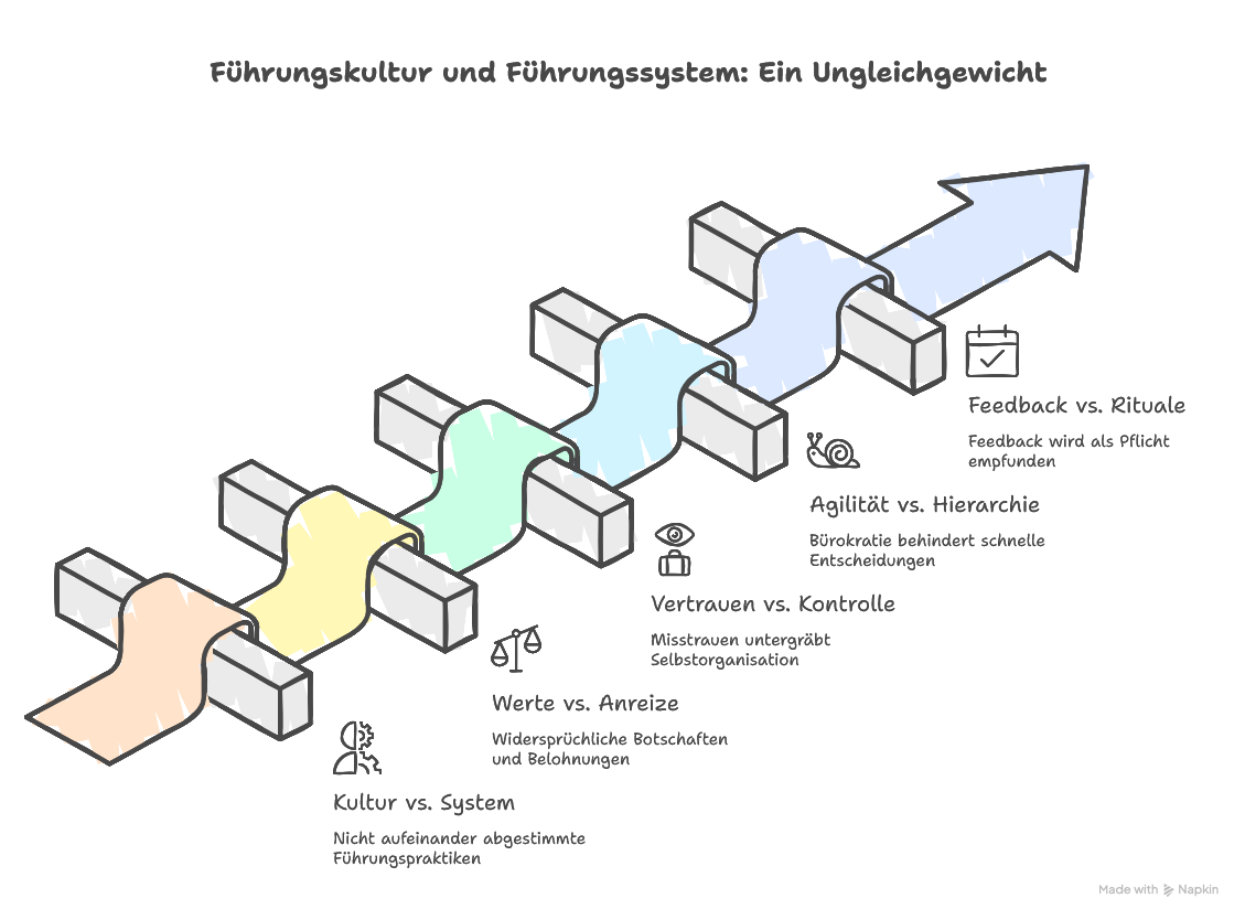 Führungskultur vs. Führungssystem