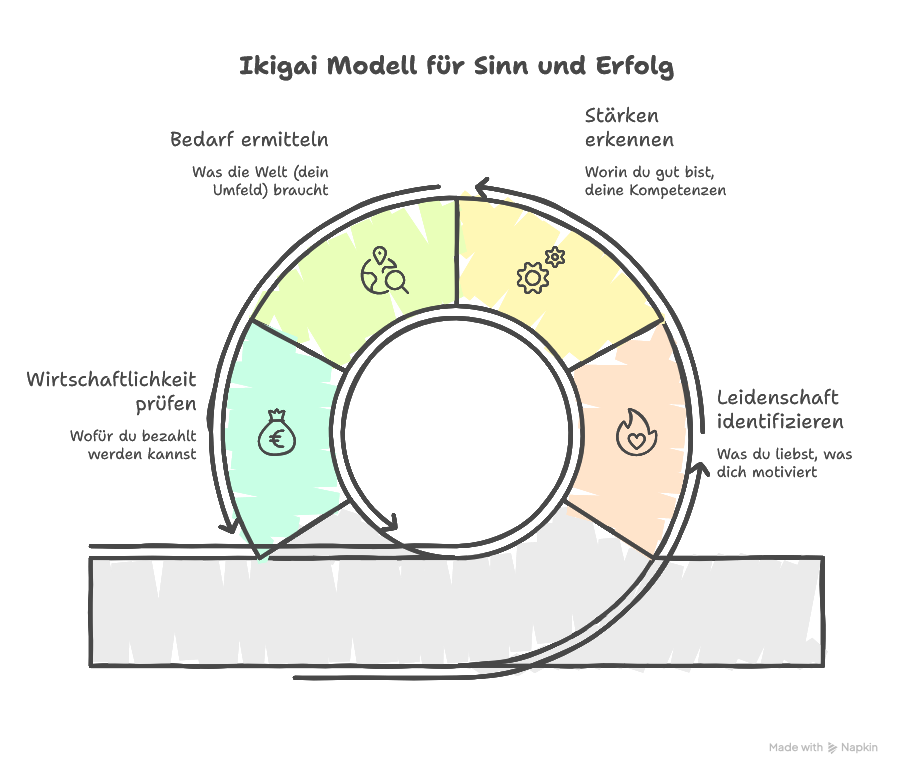 Ikigai Modell erklärt
