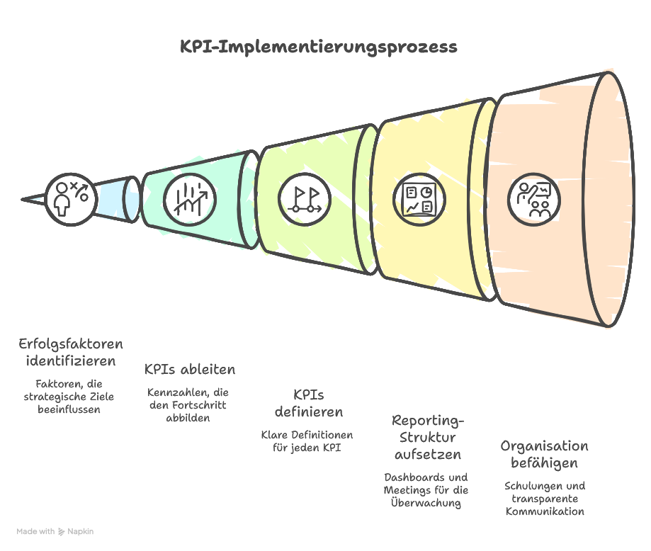 Nutzen von KPIs für Steuerung