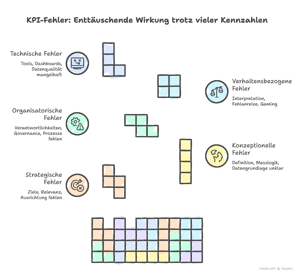 Typische Fehler bei KPIs