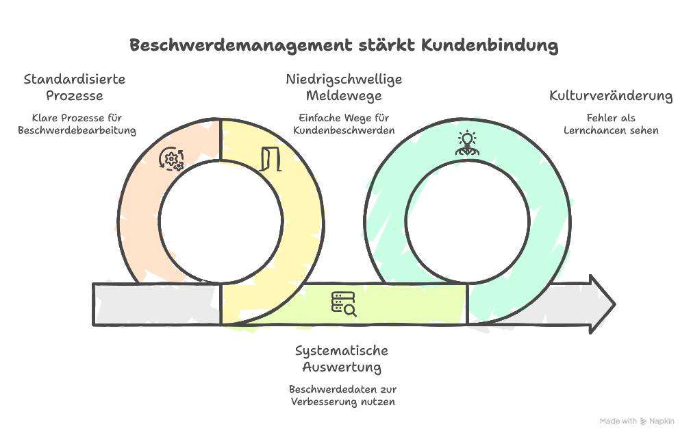 Nutzen des Beschwerdemanagements für Kundenbindung