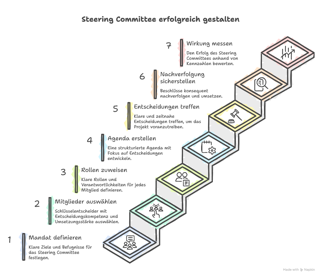 Steering Committee richtig nutzen