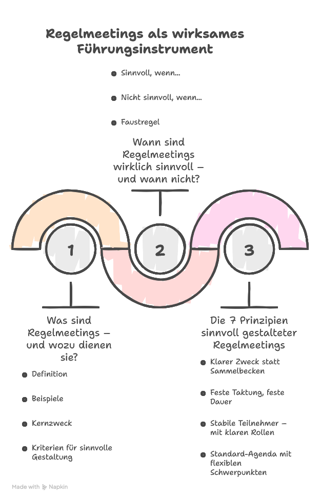 Regelmeetings sinnvoll gestalten