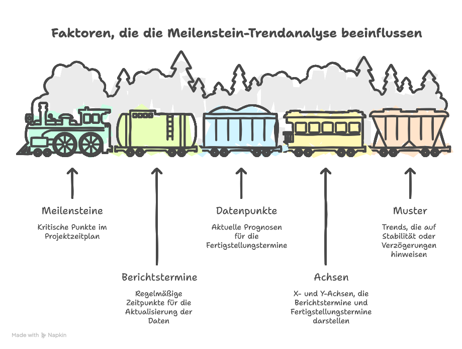 Meilenstein-Trendanalyse einfach erklärt