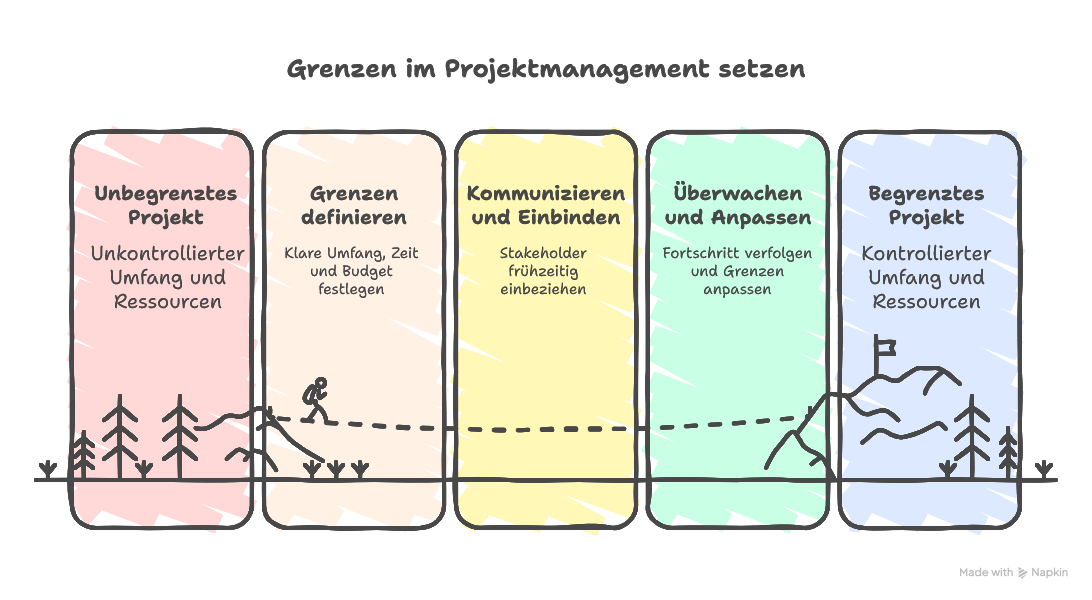 Grenzen im Projektmanagement