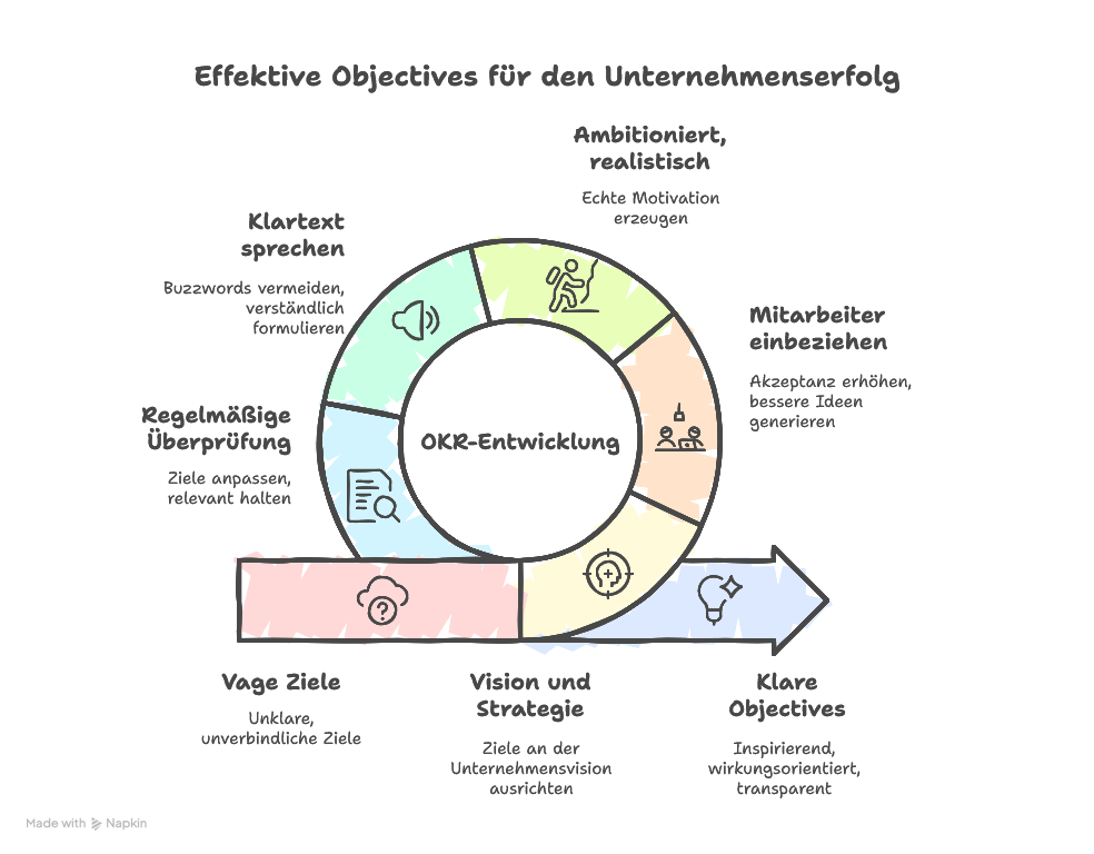 OKR - Beispiele für gute Objectives
